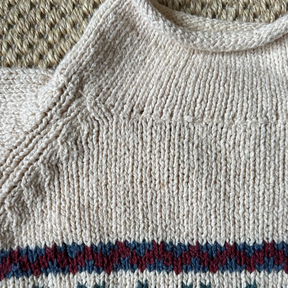 Vintage Eddie Bauer roll neck ski sweater - Picture 3 of 10